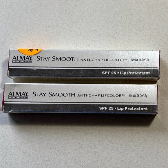 2x ALMAY Stay Smooth Anti-Chap Lipcolor with SPF 25 - Lip Protectant #BLISS - Picture 2 of 7